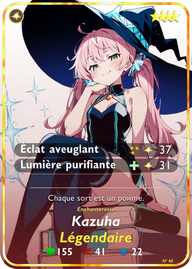 Carte Légendaire — Kazuha
